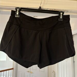 lululemon athletica Black Speed-Up 2.5” Athletic Shorts